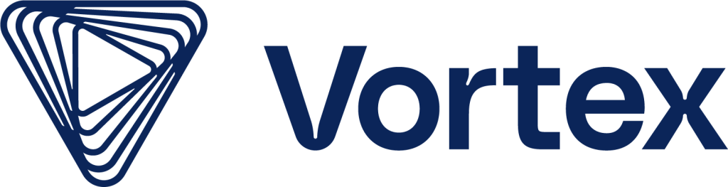 Vortex Logo - Blue